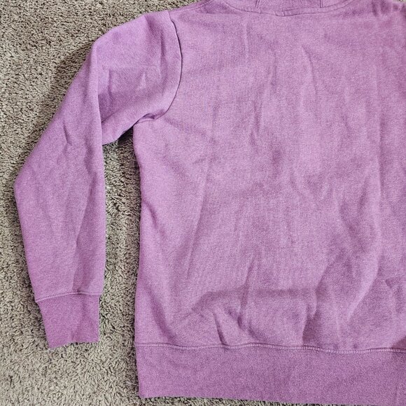 Cabelas Full Zip Hoodie Womens Large Pink Sweatshirt Hooded Jacket Pockets - Picture 9 of 10